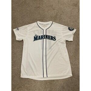 Men’s White Baseball Jersey